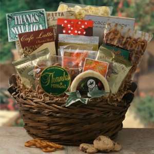 Thanks a Million   Thank You Gift Basket  Grocery 