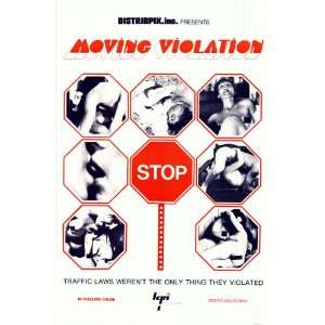  Moving Violations, Original Vintage Movie Poster 