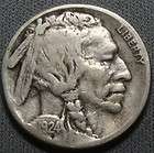 1924 S BUFFALO NICKEL   F