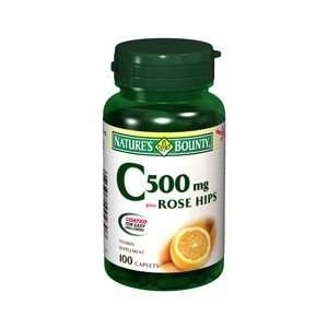 com NATURES BOUNTY VIT C 500MG ROSE HIP 430 100CP by NATURES BOUNTY 