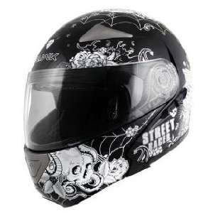  Hawk GLD 900 Vato Loco Motorcycle Helmet Sz L Sports 