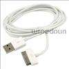Ft USB Sync Data Charging Charger Cable Cord for Apple iPhone 4 4S 