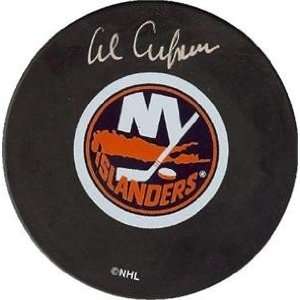  Al Arbour Autographed/Hand signed Hockey Puck (New York 