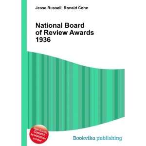  National Board of Review Awards 1936 Ronald Cohn Jesse 