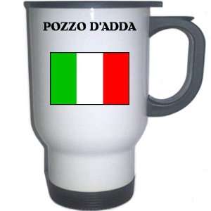  Italy (Italia)   POZZO DADDA White Stainless Steel Mug 