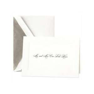    Pearl White Triple Panelled Informal Notes