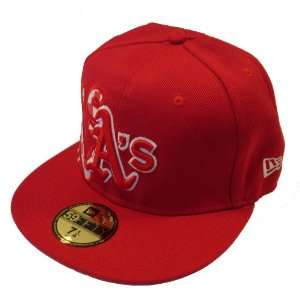   Athletics As Hat Cap Fitted New 59Fifty New Era