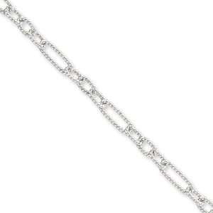  Sterling Silver 8.5inch Fancy Link Bracelet Jewelry