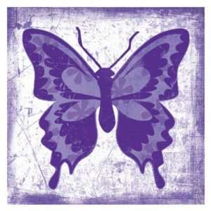 Barewalls Interactive Art Butterfly Purple Pop by Suzanna Anna Gallery 