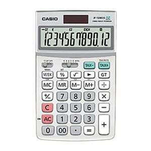   Casio JF 120ECO Eco Friendly Desktop Calculator  JF 