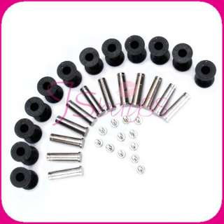 12 Black Tattoo Machine Tool Parts Coil Core Sets with Washers new 