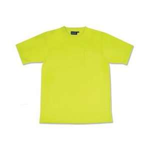  Hi Viz T Shirt   Hi Viz Lime   9601   5X Large
