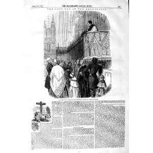  1847 BISHOP ST. ASAPH PREACHING WESTMINSTER ABBEY