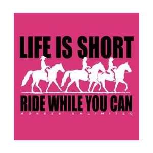  Life is Short T Shirt Small