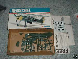 Airfix U Airfix 1/72 Henschel Hs 126   1979 kit  