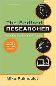 Bedford Researcher, (0312475624), Mike Palmquist, Textbooks   Barnes 