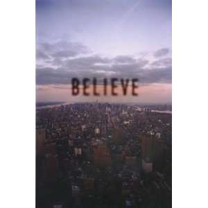  Believe View From WTC Poster Print