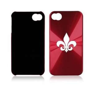   4G A52 Aluminum Hard Back Case Fleur de lis Cell Phones & Accessories