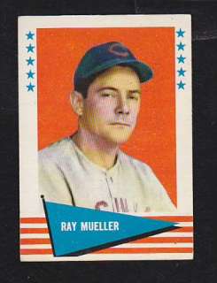 1961 Fleer #128 Ray Mueller XMT Premium Vintage Card  