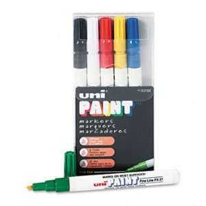  Sanford 63720   uni Paint Markers, Fine Point, Assorted, 6 
