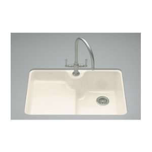Kohler K 6495 1U FP Carrizo Undercounter Kitchen Sink with Single Hole 
