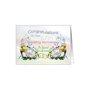  67th Grandparents Anniversary Congratulations Card Health 