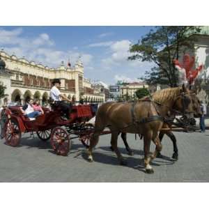  Horse and Carriages in Main Market Square, Old Town 