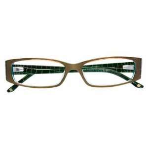  BCBG TESSA Eyeglasses Olive Laminate Frame Size 54 15 140 