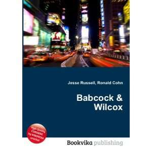  Babcock & Wilcox Ronald Cohn Jesse Russell Books