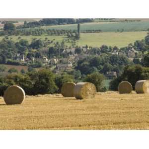  Bales of Hay with Chipping Campden Beyond, from the 