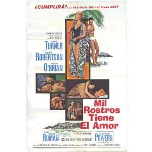 Love Has Many Faces (1965) 27 x 40 Movie Poster Spanish Style A 