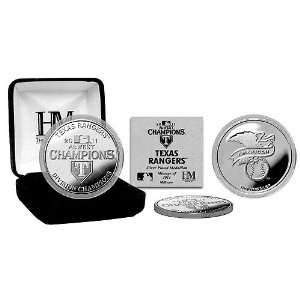  Texas Rangers 2011 AL West Division Champions Silver 