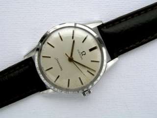 CLASSIC MENS 1962 VINTAGE OMEGA SEAMASTER STAINLESS STEEL CASE cal 285 
