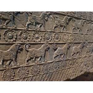 Reliefs, Persepolis, UNESCO World Heritage Site, Iran, Middle East 