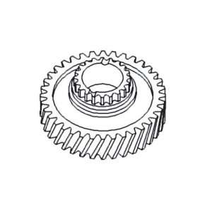  New Gear 2nd & 6th T21976 Fits JD 300, 300B, 301 