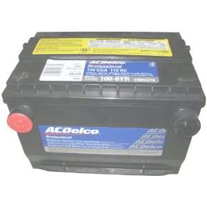    ACDelco   Professional 100 6YR 72 Month Wet Battery Automotive
