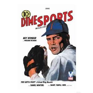 Dime Sports Boy Wonder Giclee Poster Print, 24x32