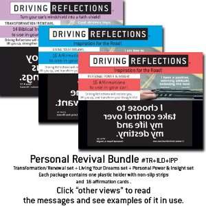 Personal Revival Bundle Driving Reflections 3 Pack, Inspirational 