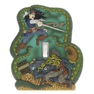  Disney Pirates of the Caribbean Light Switch Cover Baby