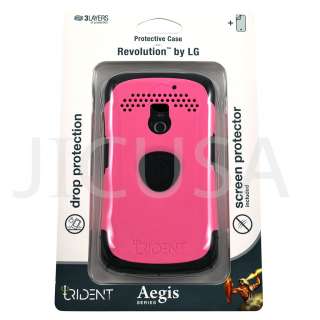 Retail Trident Aegis Case LG Revolution VS910 Pink  