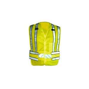  ANSI CLASS II Solid Lime First Responders Vest