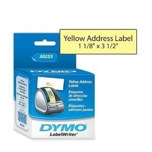  Dymo Corporation Address Labels,1 1/8x3 1/2,130/Roll,1 