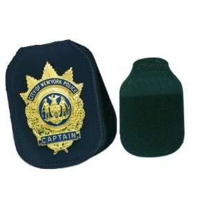  Strong Leather 71310 0002 Round Velcro Closure Badge 