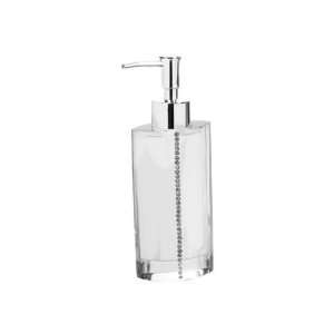   7481 Oval Countertop Soap Dispenser with Crystals 7481