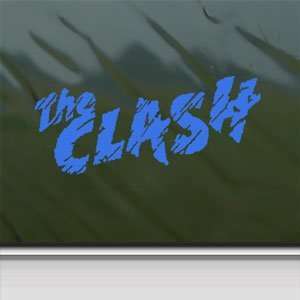  The Clash Blue Decal Punk Band Car Truck Window Blue 
