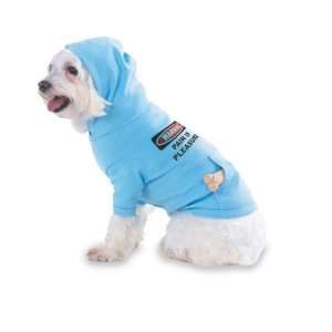 PAIN IS PLEASURE Hooded (Hoody) T Shirt with pocket for your Dog or 