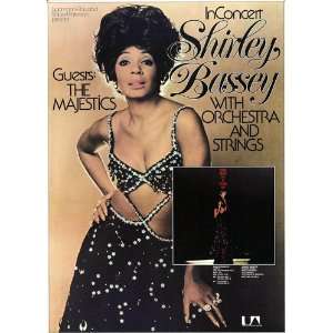  Shirley Bassey   Something Else 1971   CONCERT   POSTER 