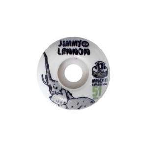 Paradise Jimmy Lannon Magenta Collab Skateboard Wheels   51mm 100a 