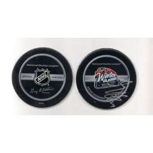  Darren McCarty Signed Puck   Winter Classic Sports 