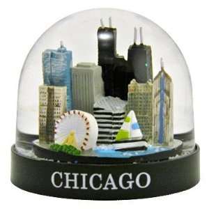  Chicago Landmarks Snow Globe